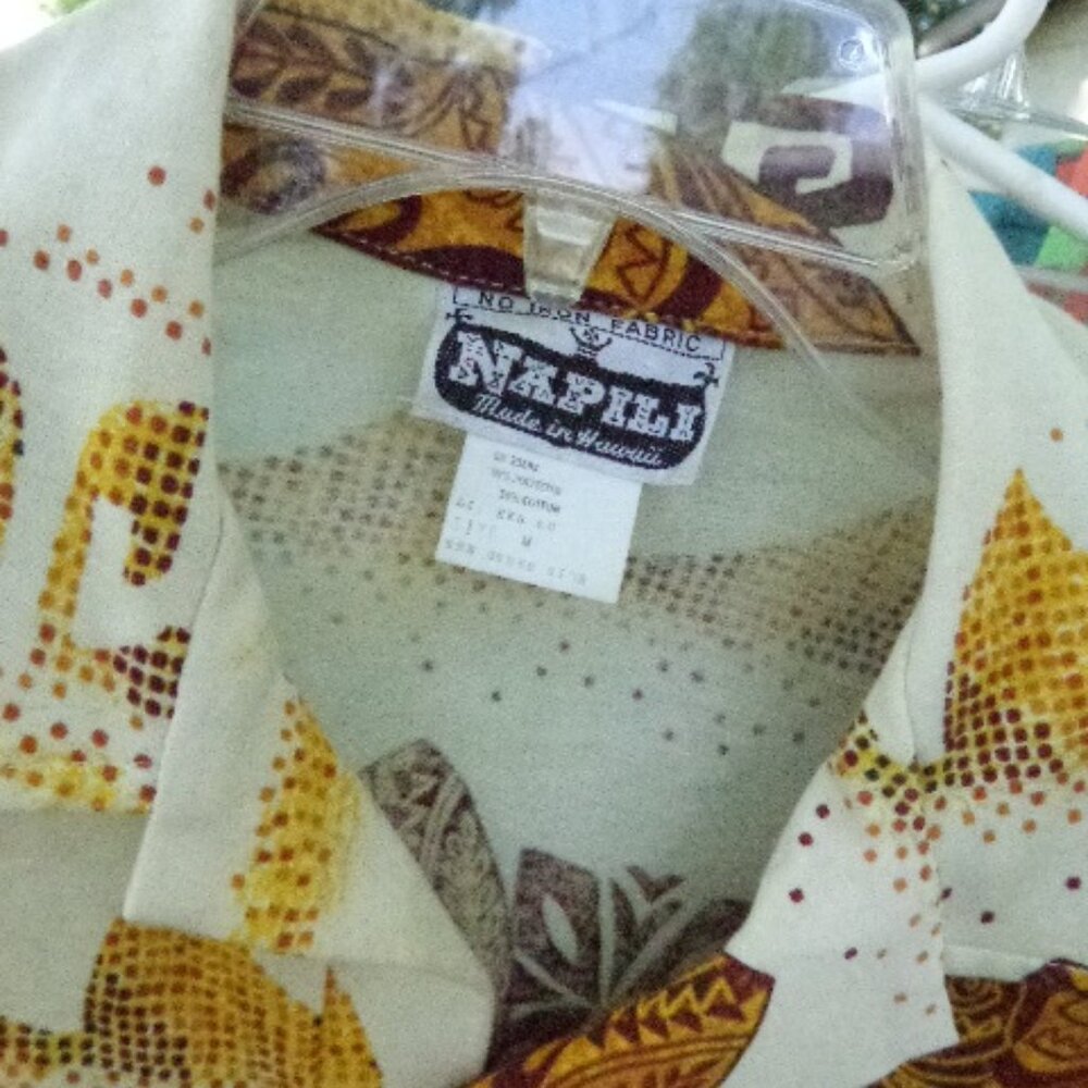 NOS Vintage Unworn Napili Hawaiian Shirt